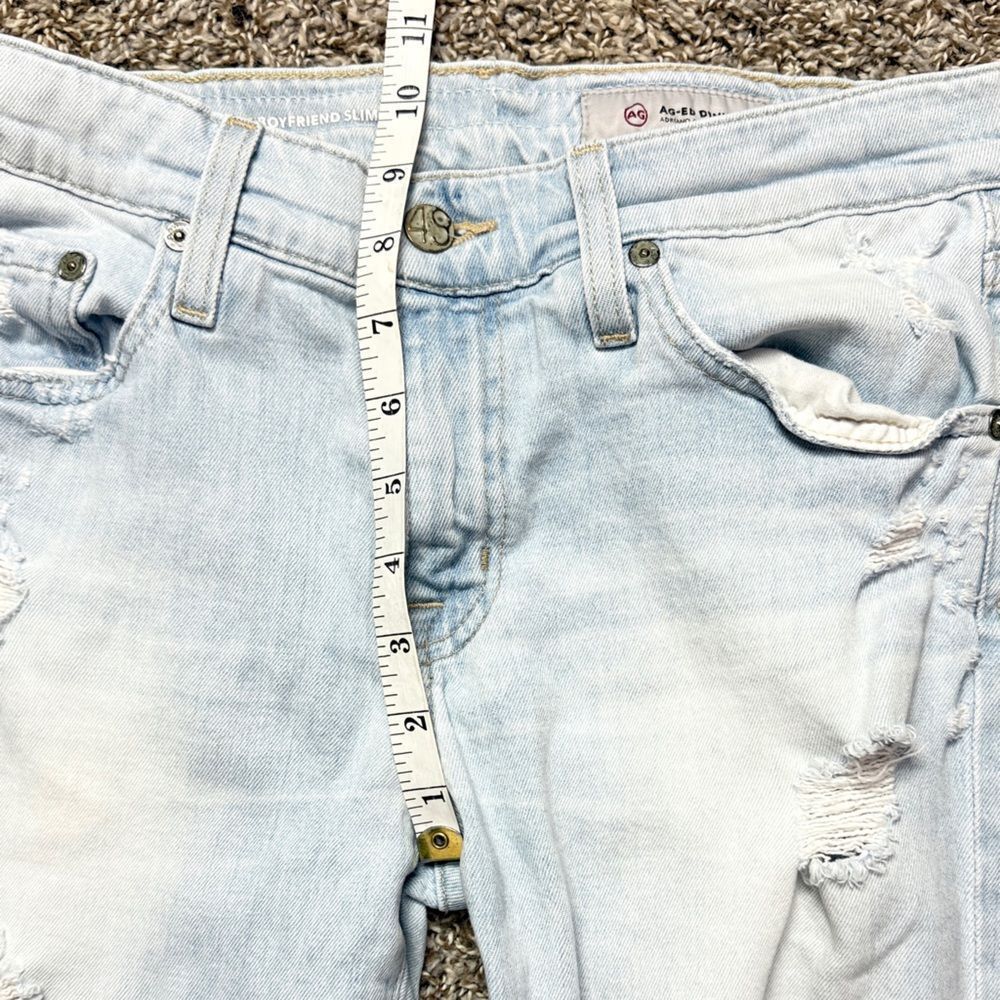 Ag Adriano Goldshmied Designer Light-Wash Jeans - Picture 5 of 10